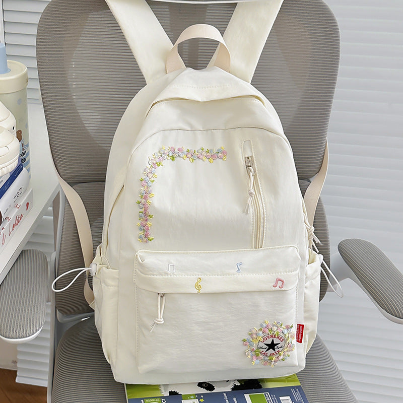 Blumenbestickter Rucksack Karnz 1791205140