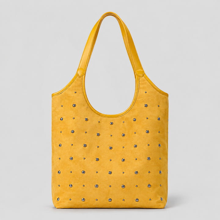 Elegante Wildleder Schultertasche