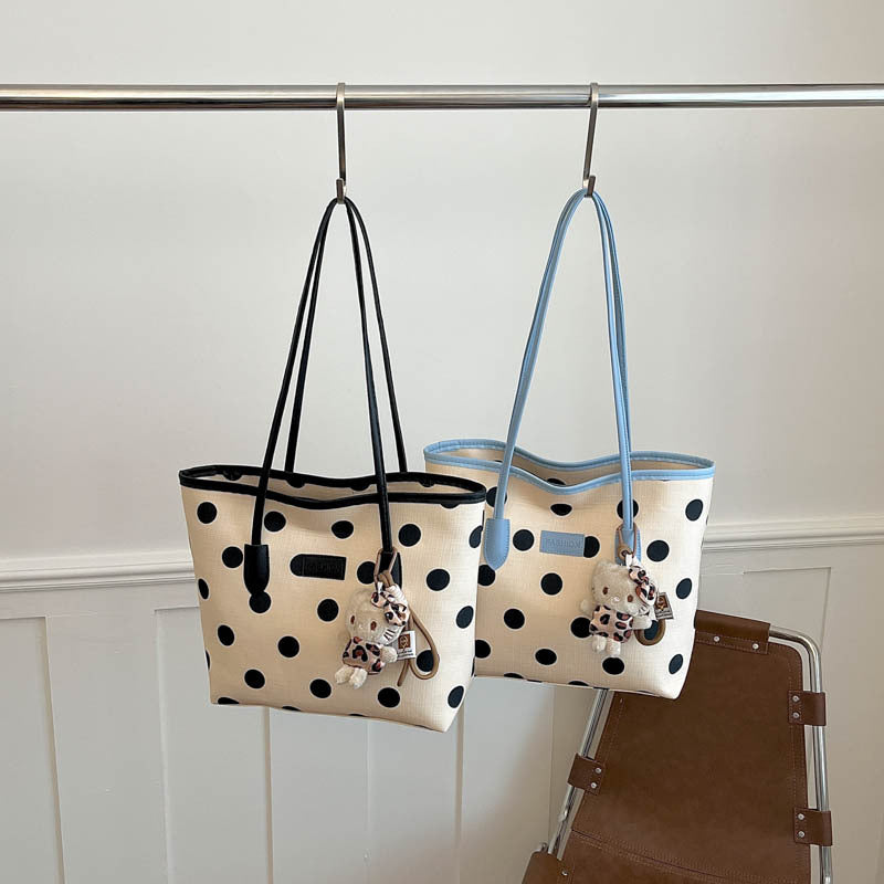Punkte gemustertes Tote Bag