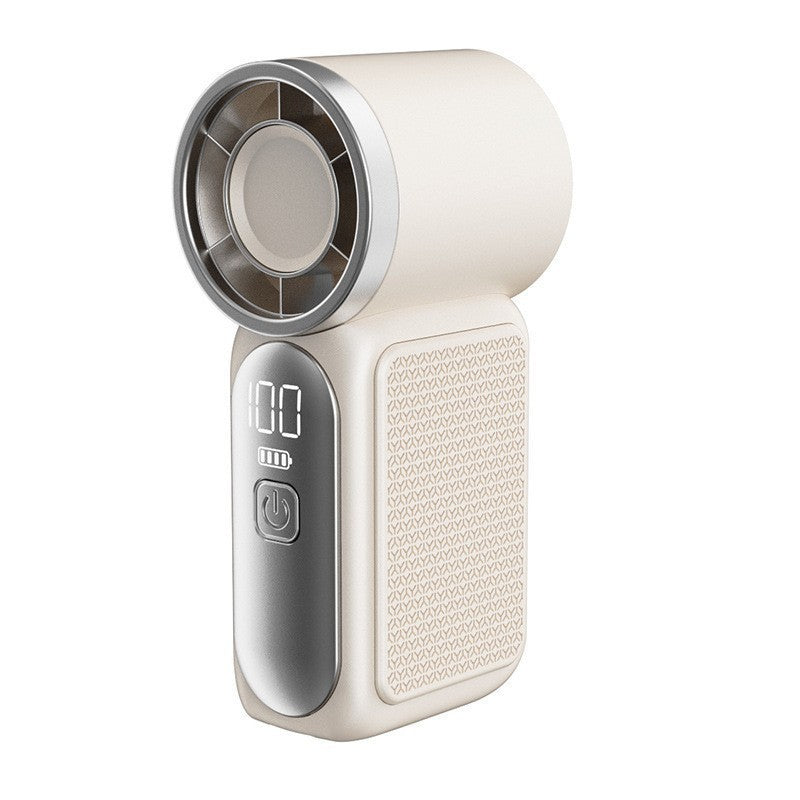 Damen tragbarer Mini Ventilator mit digitaler Anzeige Karnz