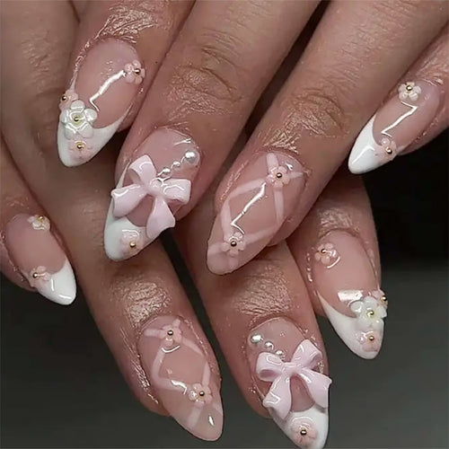 Dekorative Stiletto Drucknägel