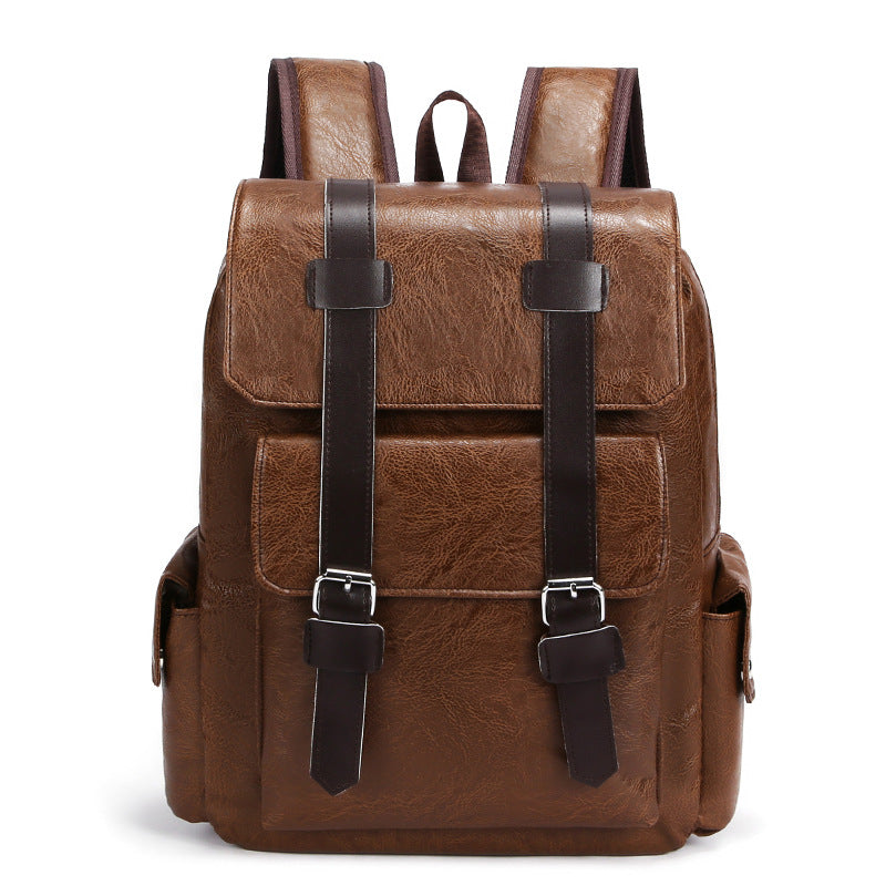 Vintage Leder Rucksack Karnz