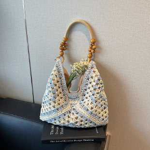 Handgefertigte Häkel-Hobo-Tasche Karnz
