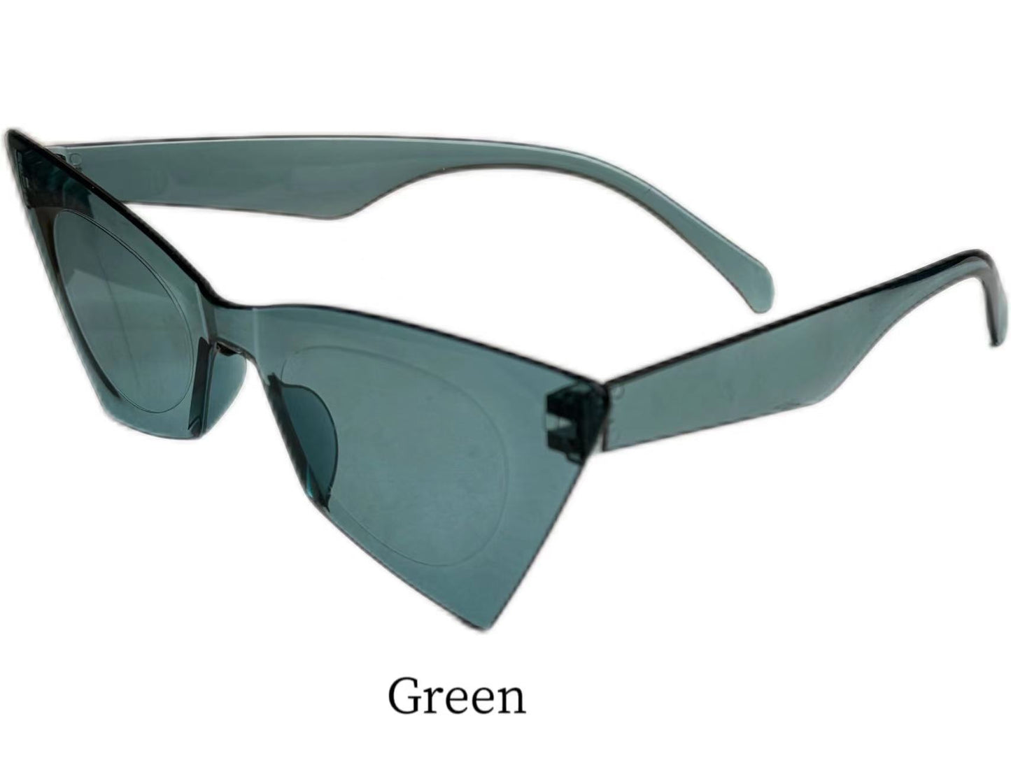 Damen Modische Transparente Sonnenbrille Karnz