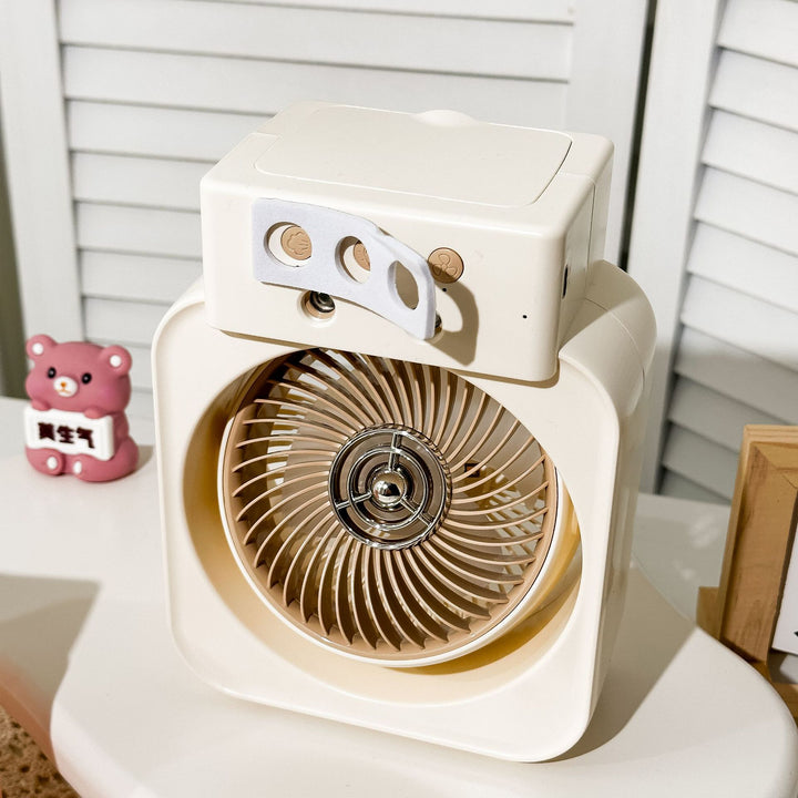 Damen Tragbarer Mini Ventilator mit mehrstufiger Geschwindigkeitsregelung Karnz