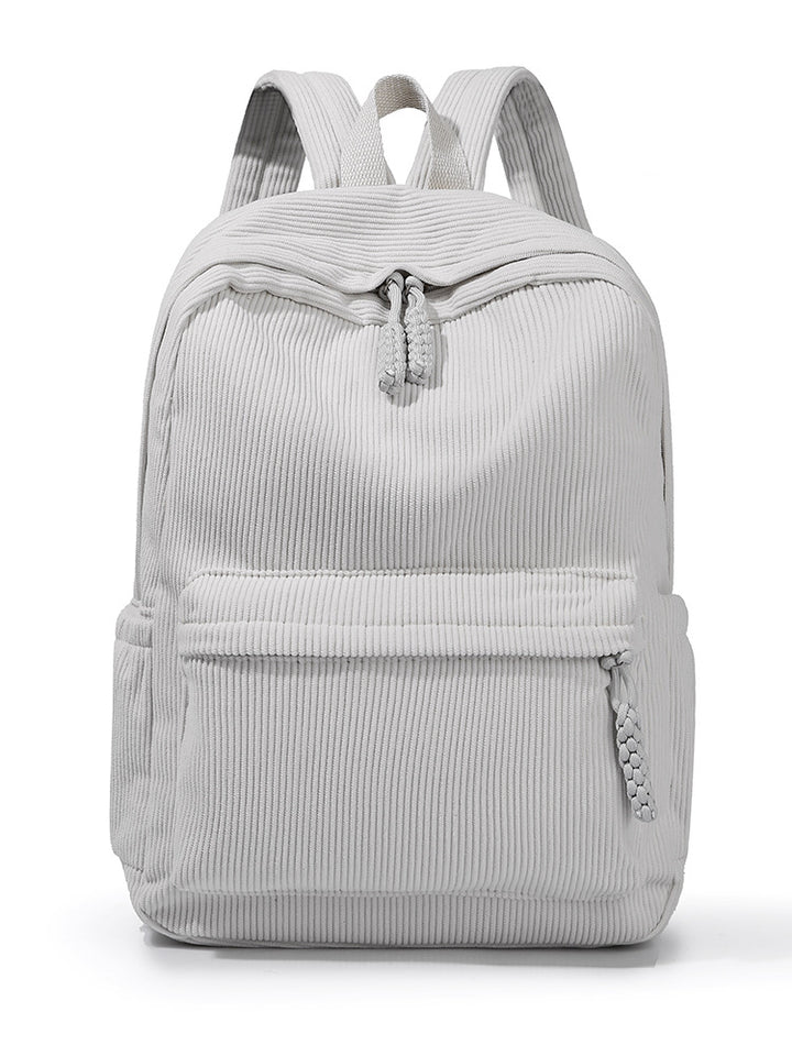 Lässiger Corduroy Rucksack Karnz
