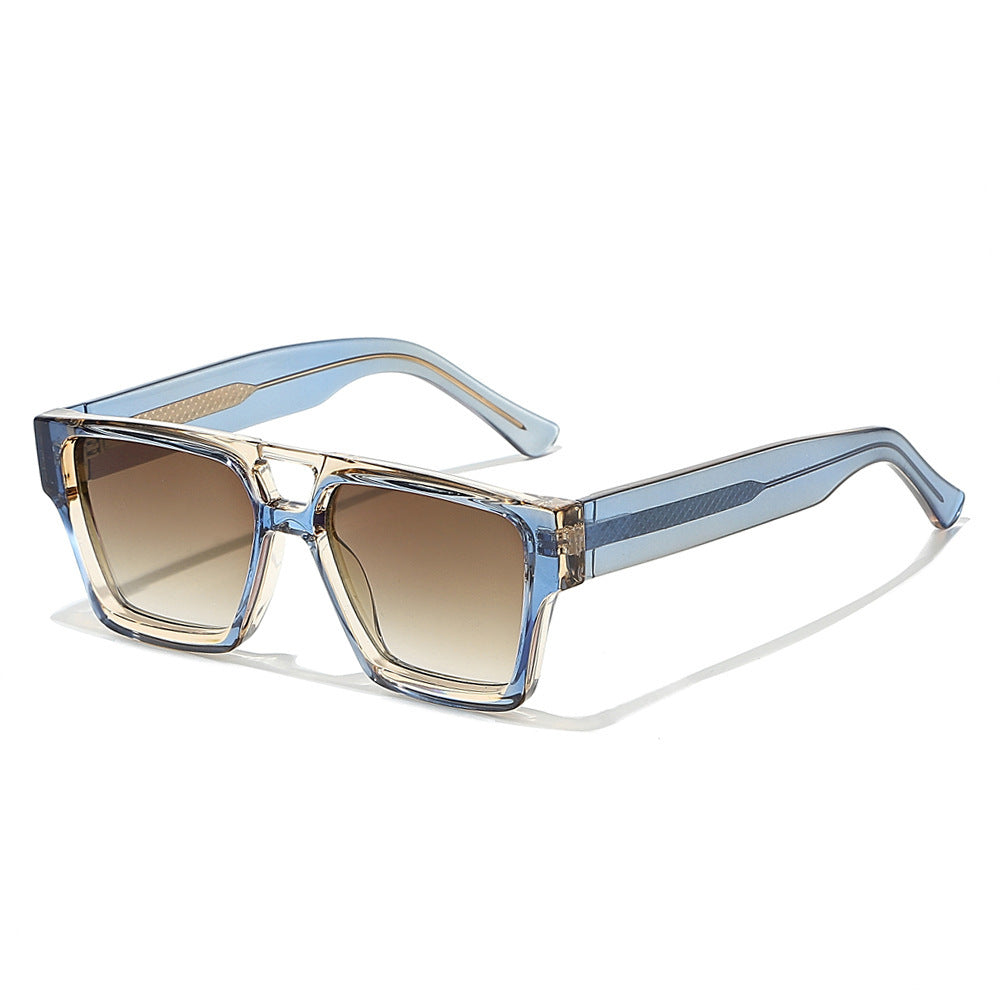 Fette Retro Quadratische Sonnenbrille Karnz
