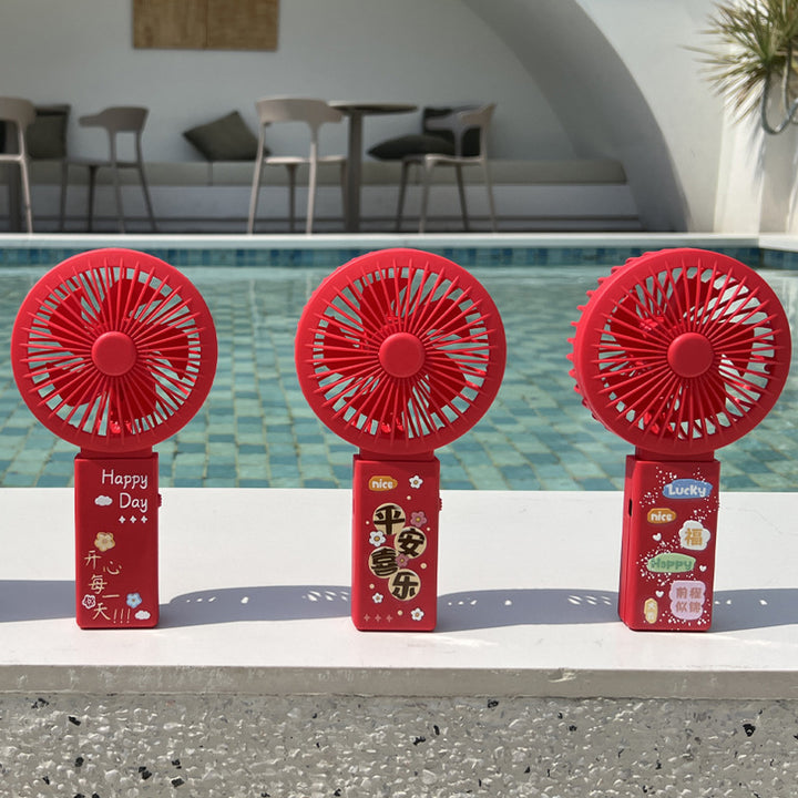 Damen Tragbarer Mini Ventilator mit dekorativem Design Karnz