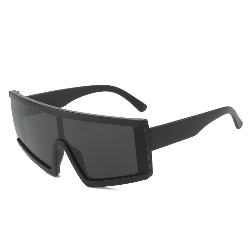 Damen Sportliche Sonnenbrille mit breiter, kratzfester Linse und UV-Schutz Karnz