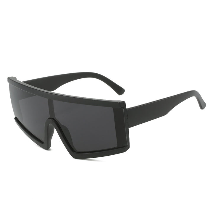 Damen Sportliche Sonnenbrille mit breiter, kratzfester Linse und UV-Schutz Karnz