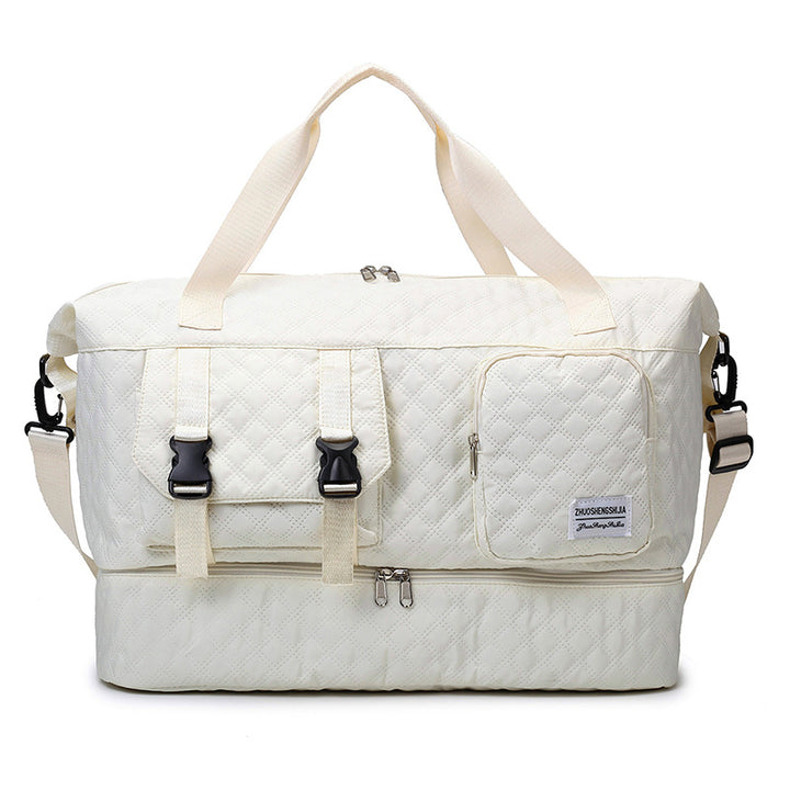 Premium gesteppte Wochenend-Duffel-Tasche
