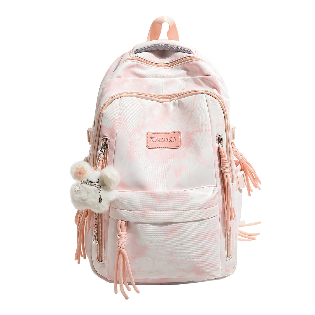 Trendige Marmor-Muster-Rucksack Karnz