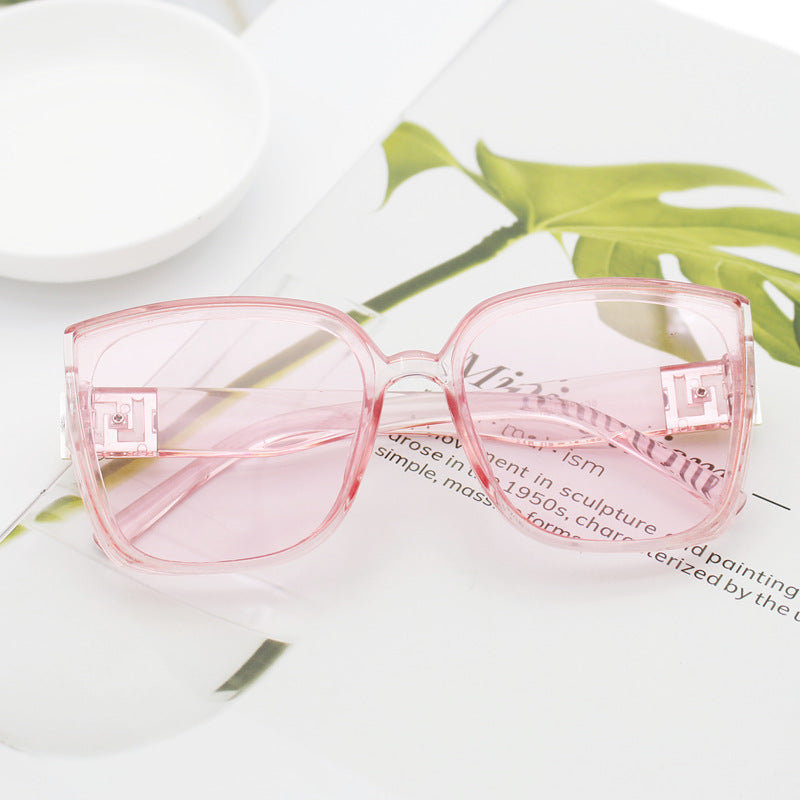 Damen Modische Oversized-Quadrat-Sonnenbrille Karnz