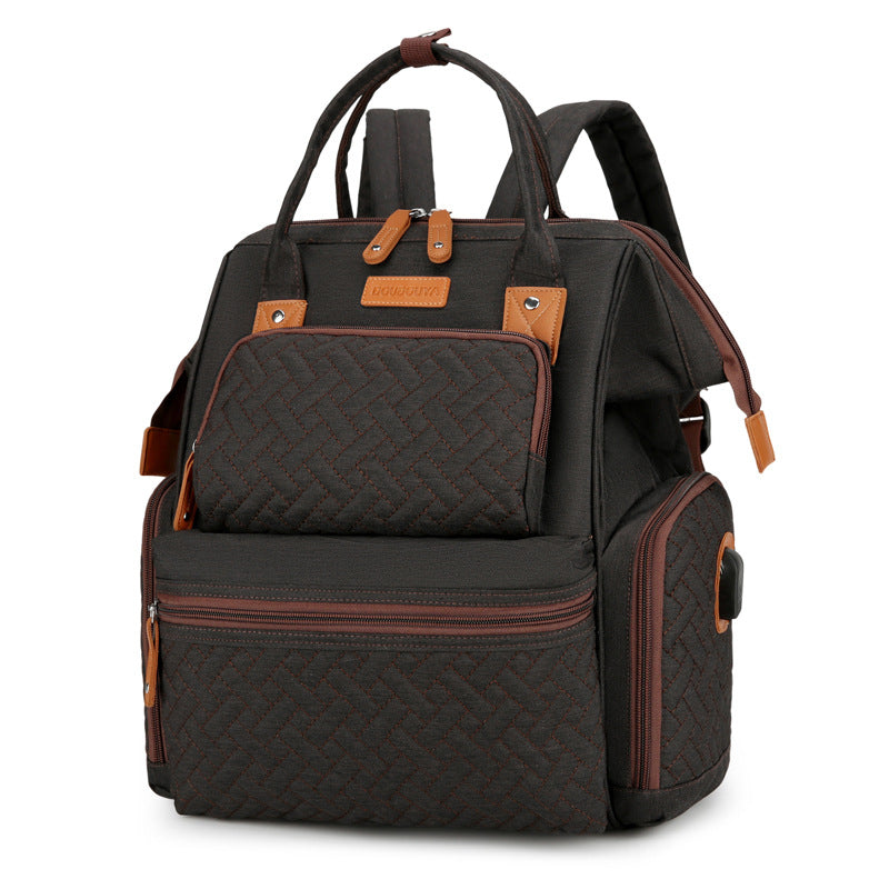 Ergonomischer Mehrfach-Fach-Wickelrucksack Karnz