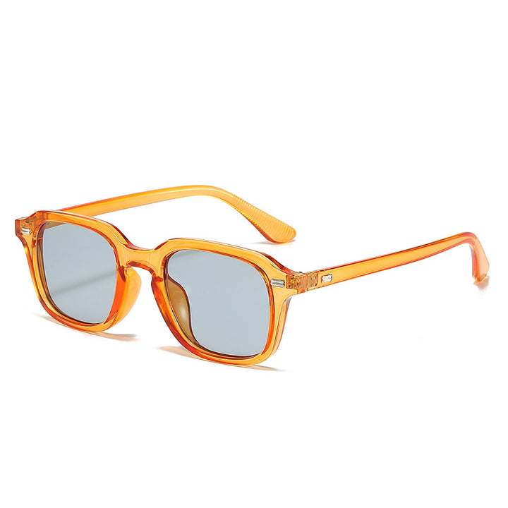 Retro-inspirierte quadratische Rahmen Sonnenbrille Karnz