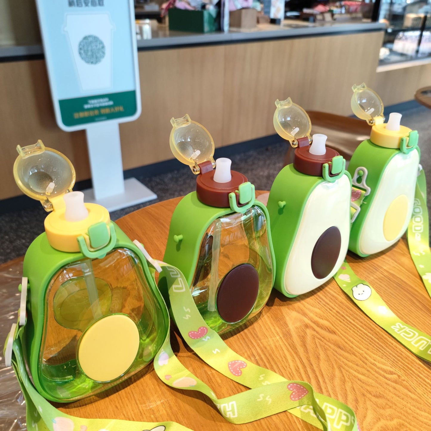 Damen kreative Avocado-Trinkbox Karnz