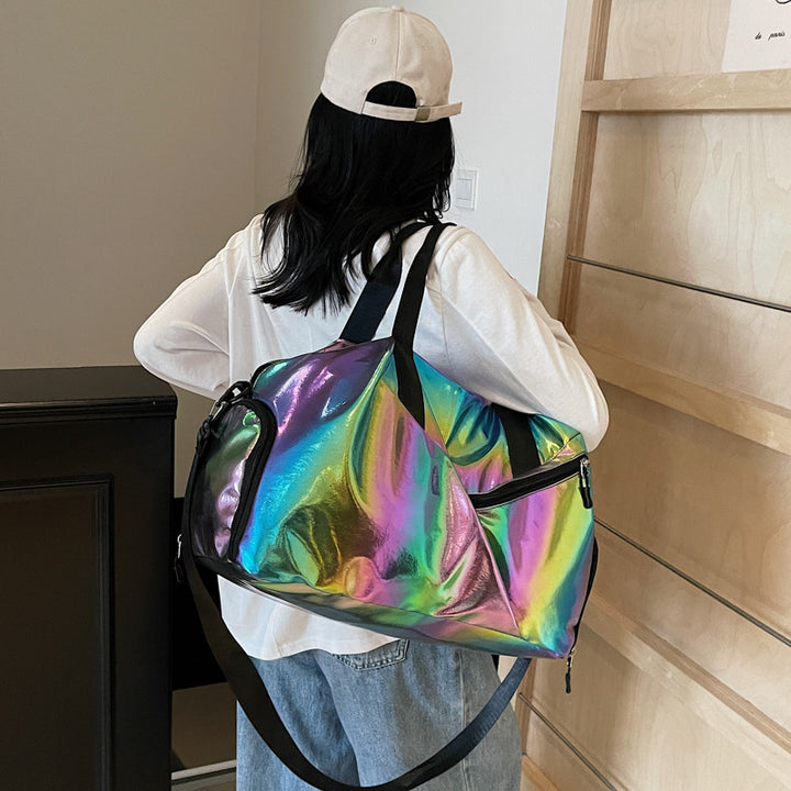 Schimmernde Reisetasche