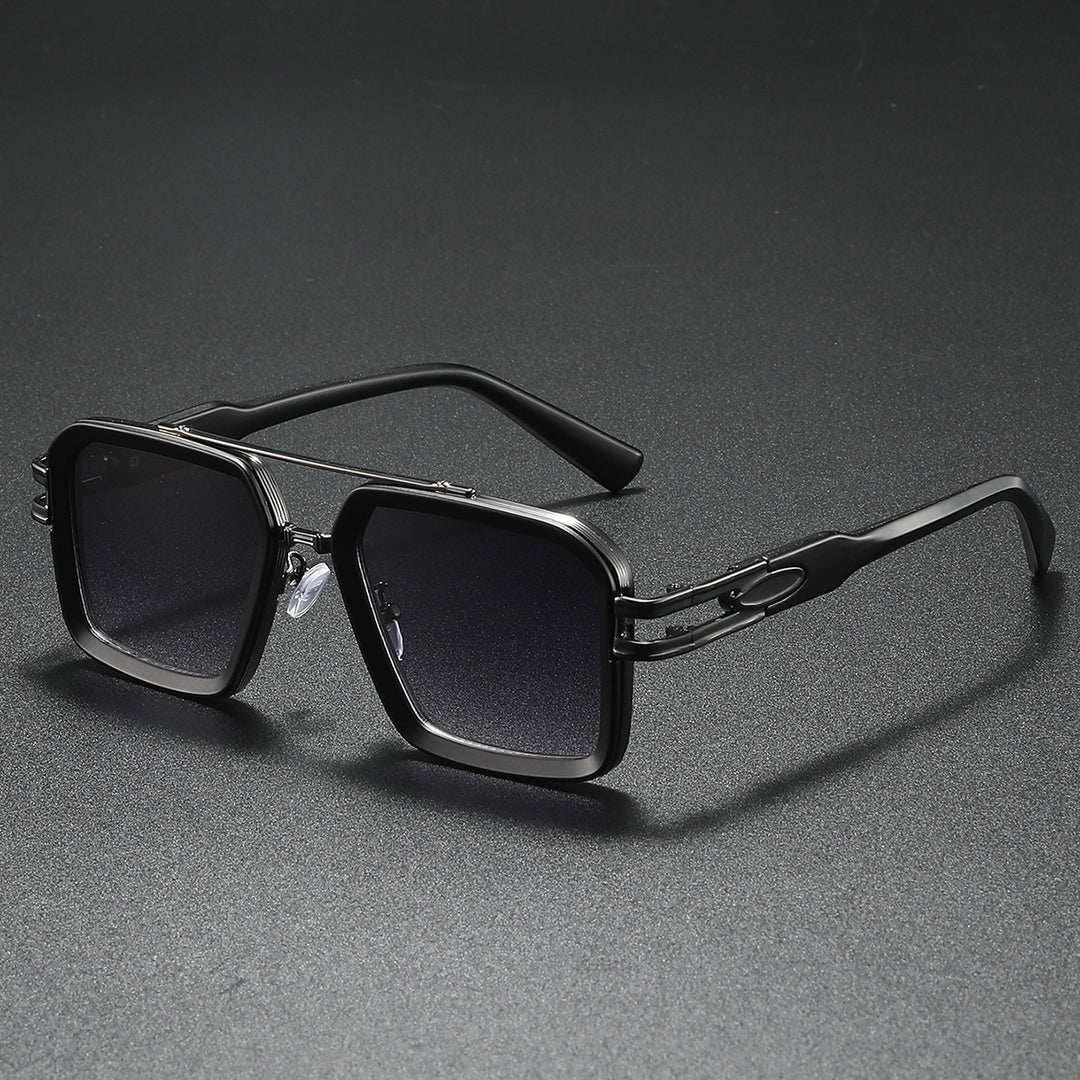Damen modische Sonnenbrille im modernen kantigen Design Karnz