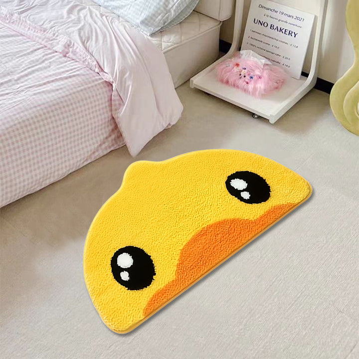 Cartoon-Ente-förmige Plush-Badematte