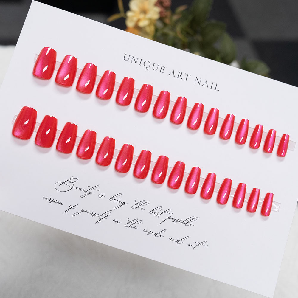 Glänzendes Acryl Press-On Nagel Set