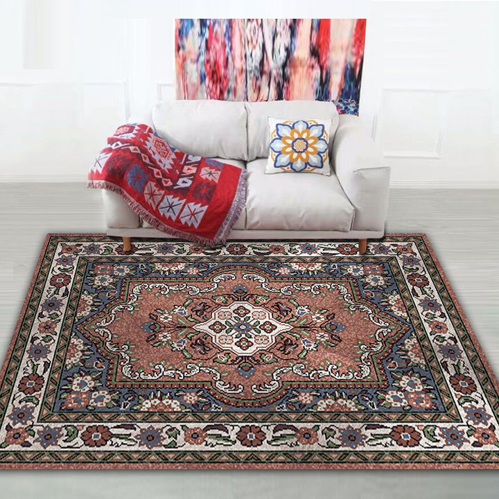 Dekorativer orientalisch inspirierter Teppich