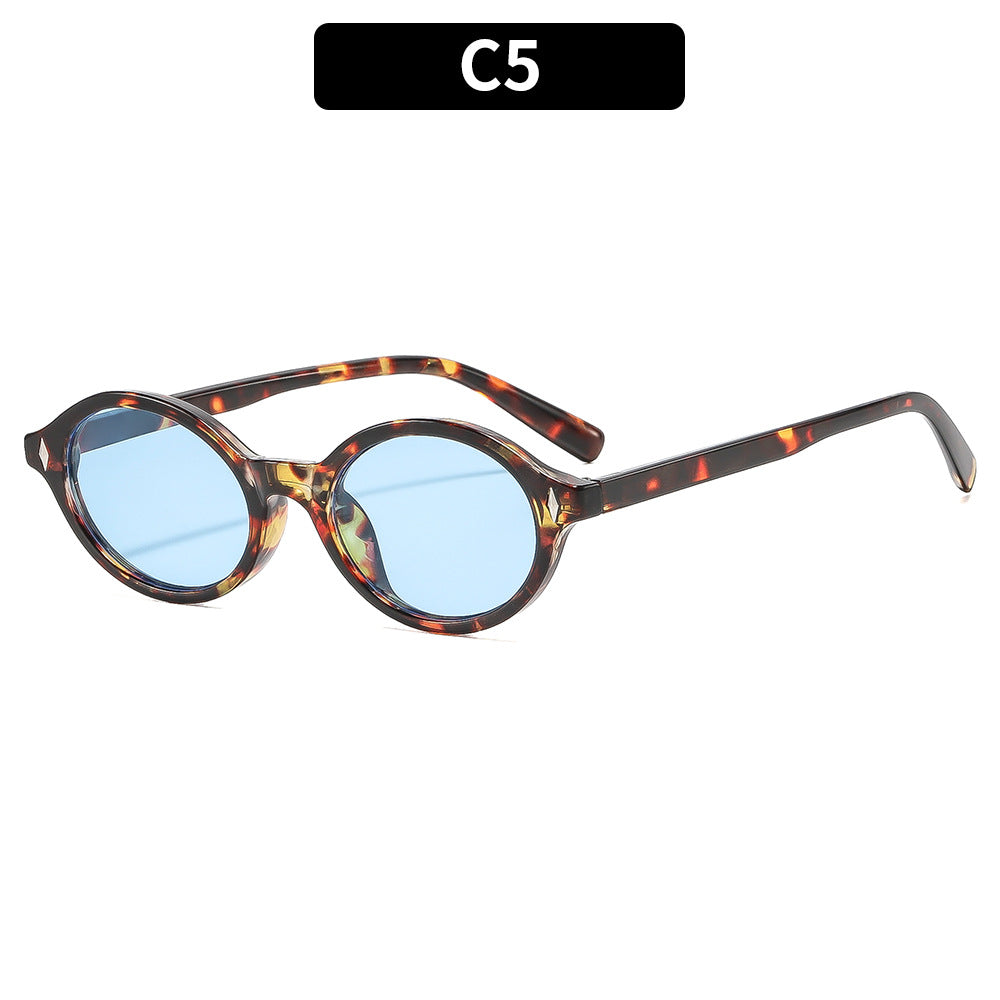 Chic Appeal Stylishe Ovale Sonnenbrille