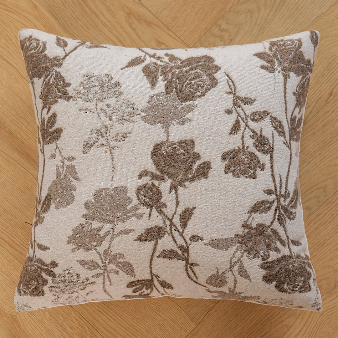 Hochwertiges Blumenmuster Kissen