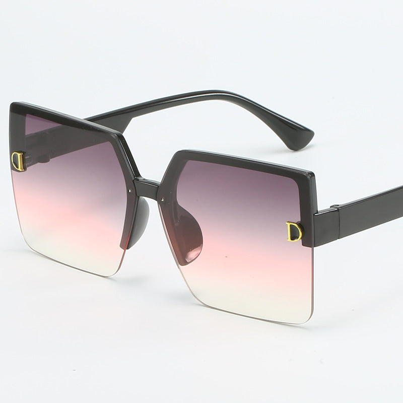 Damen Oversized-Sonnenbrille mit hochwertigem Farbverlauf Karnz
