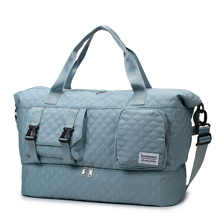 Premium gep quiltete Reisetasche