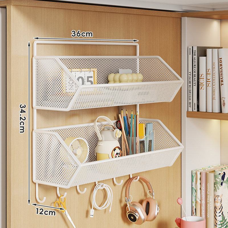 Clip-On Mesh Schrankrand Aufbewahrungskorb Organizer