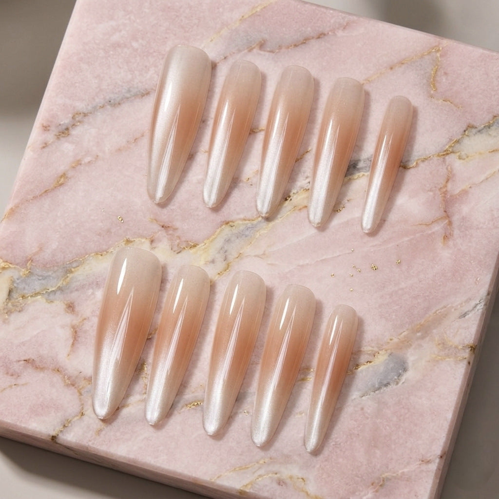 Stiletto Druck-On Nagelspitzen