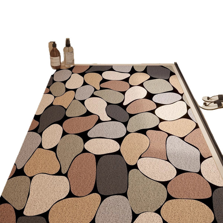 Terrazzo Stil Badezimmermatte Karnz