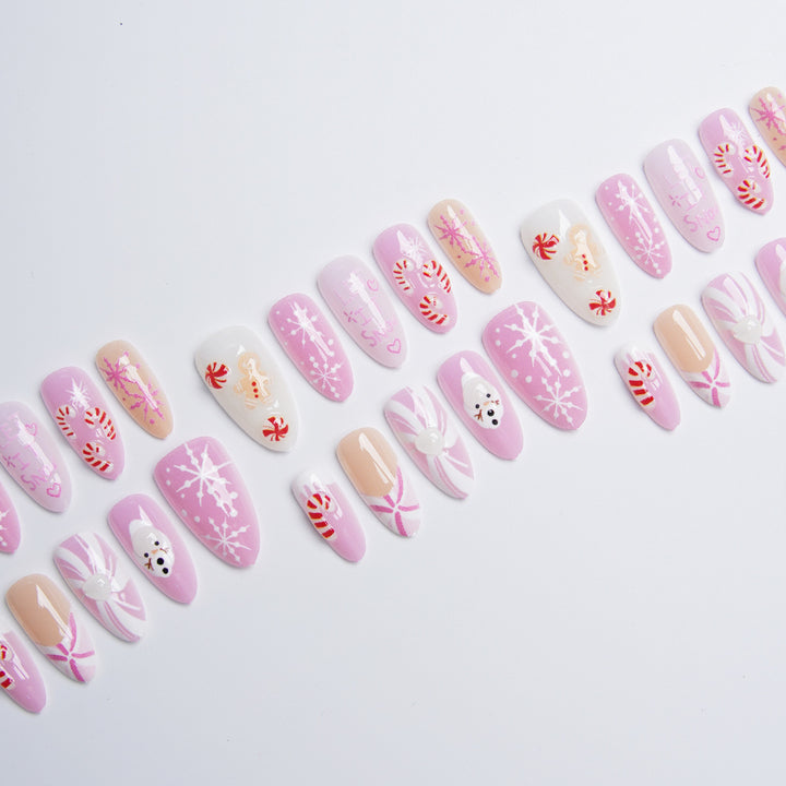 Festliche Nagelschablonen Karnz