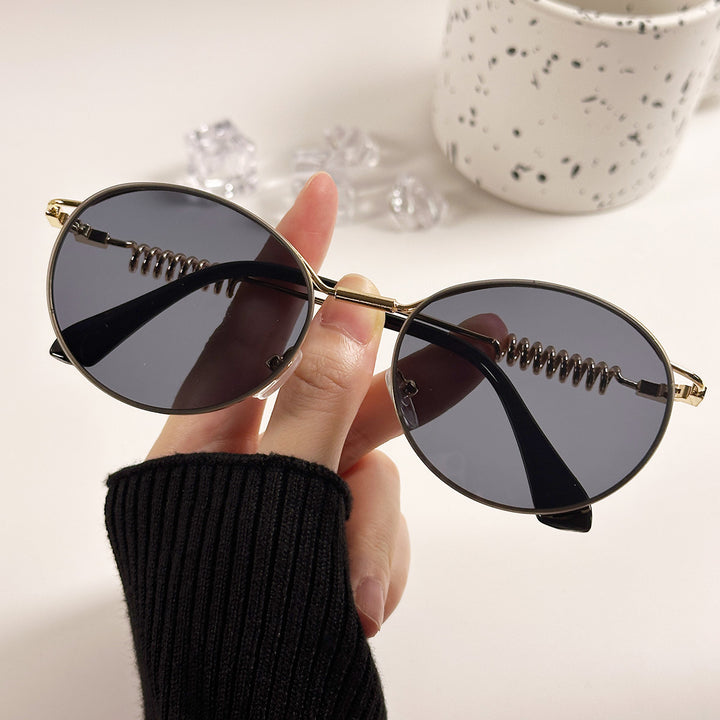 Damen modische glamouröse Sonnenbrille Karnz
