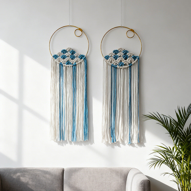 Macrame Wandbehang Karnz