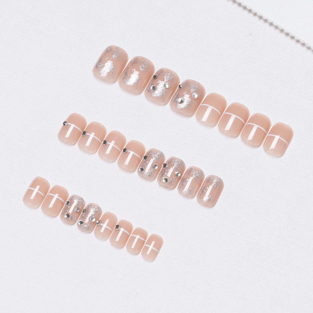 Dekorative Gel Press-On Nägel