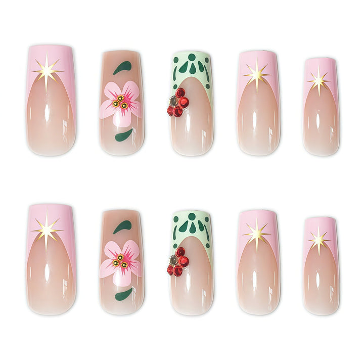 Floral Nail Art Enhancements Karnz