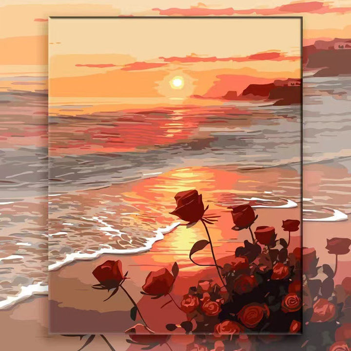 Floral Landscape Leinwandkunst Karnz