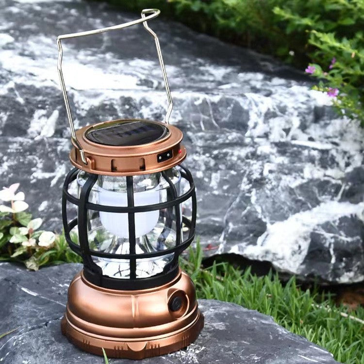 Vintage-inspirierte Outdoor-Camping-Laterne Karnz