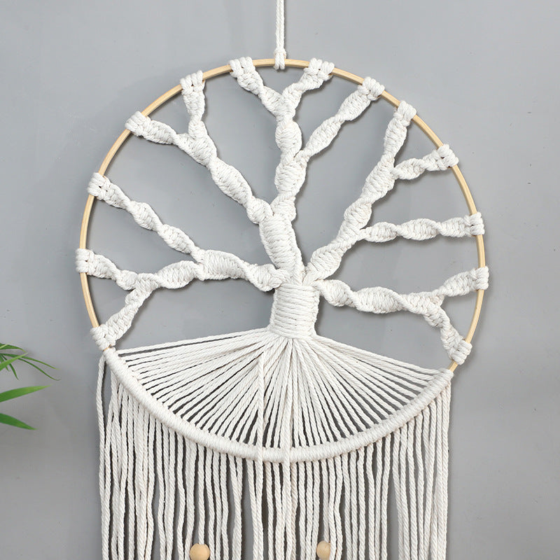 Macrame Wandbehang Karnz