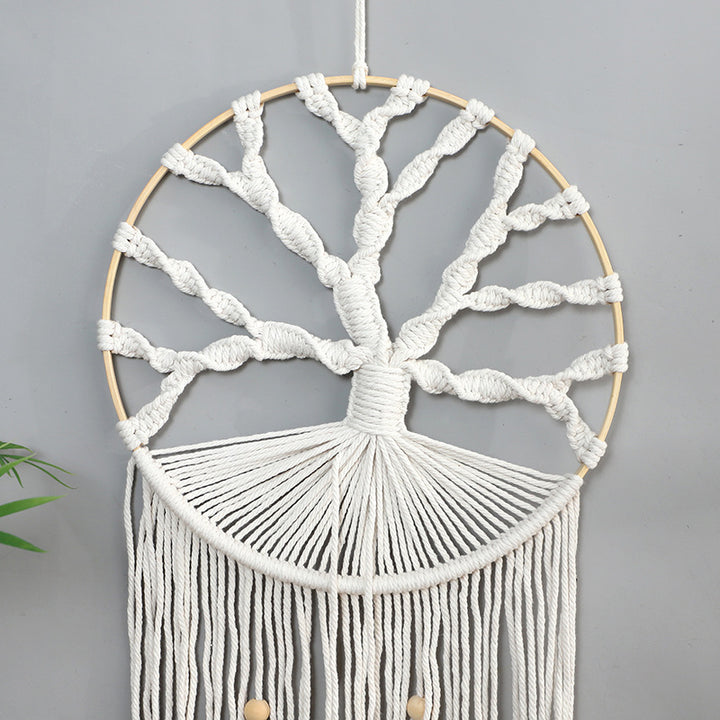 Macrame Wandbehang Karnz