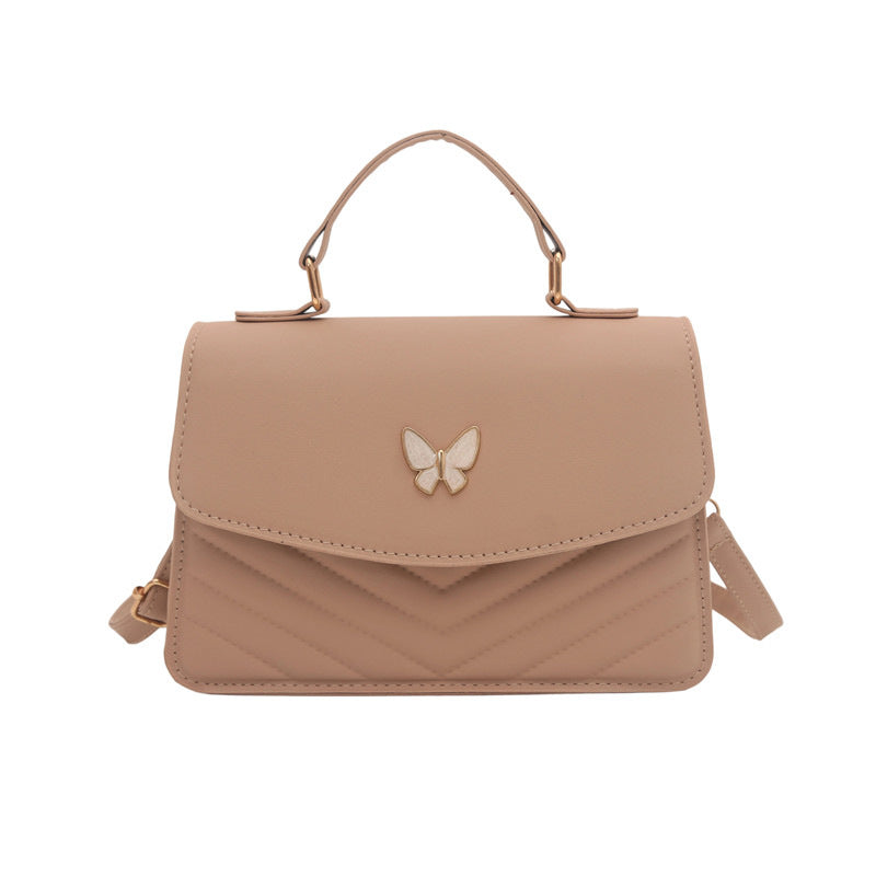 WoElegant Gepolsterte Leder Satchel Tasche Karnz