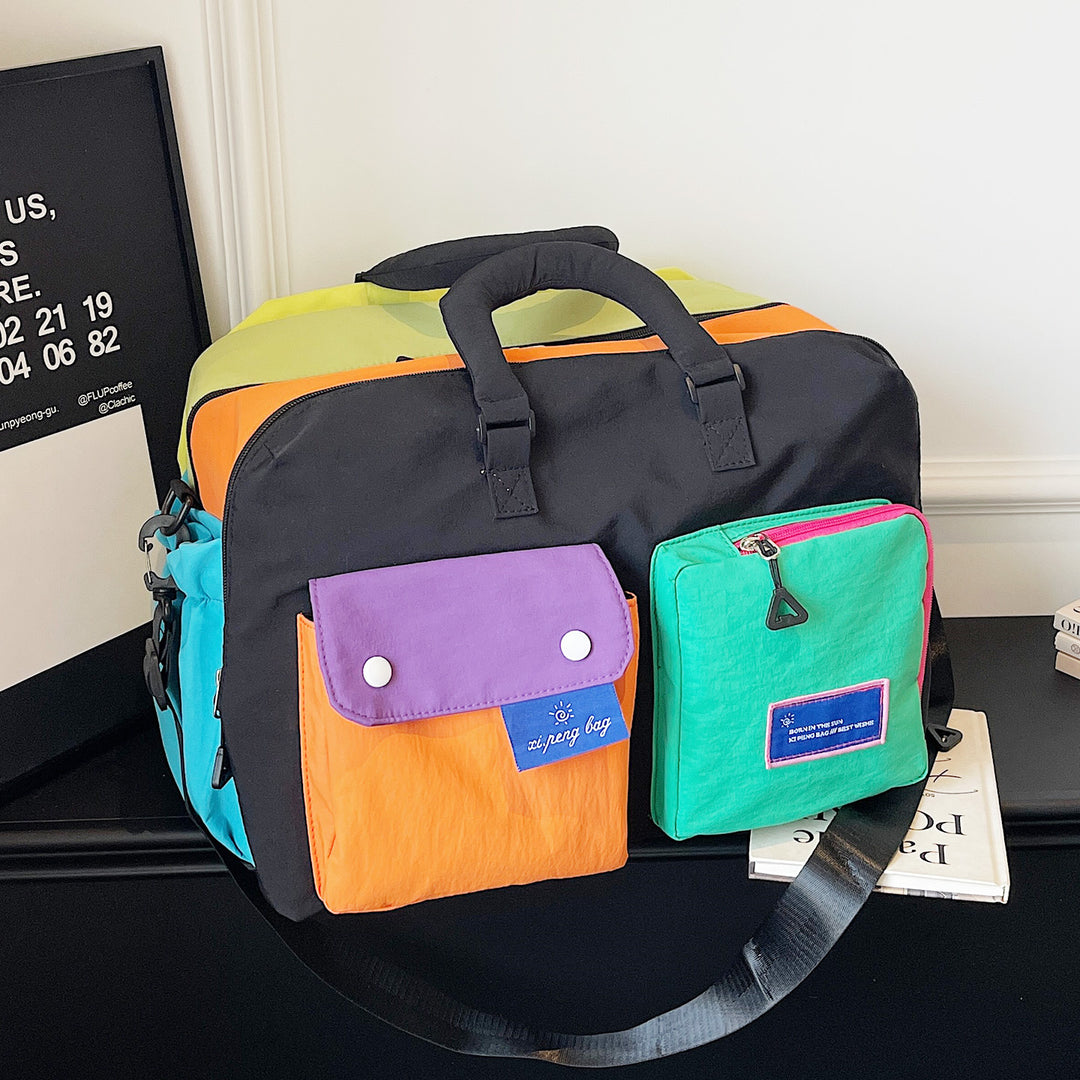 Multi-Pocket Utility Reise Duffel Bag Karnz
