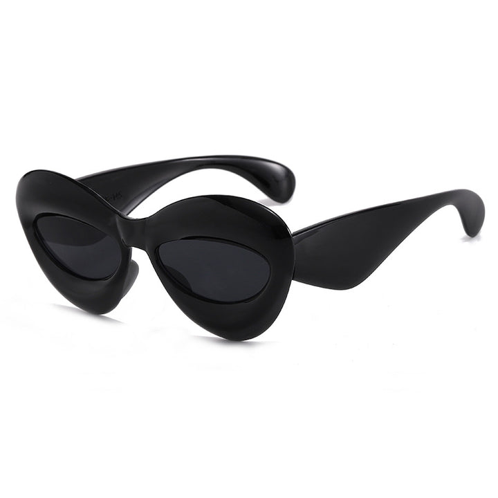 Damen Modische Cat-Eye Sonnenbrille mit einzigartigem Design Karnz
