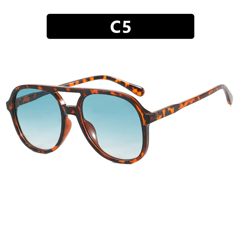 Damen Sonnenbrille mit elegantem Schildkrötenmuster und UV-Schutz Karnz
