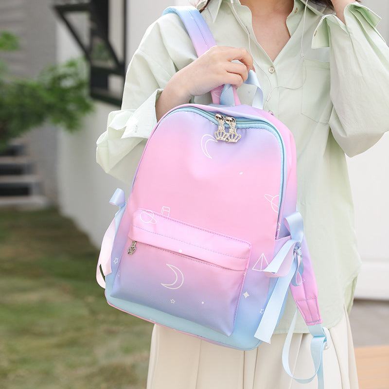 Stylischer Galaxy-Print-Rucksack Karnz
