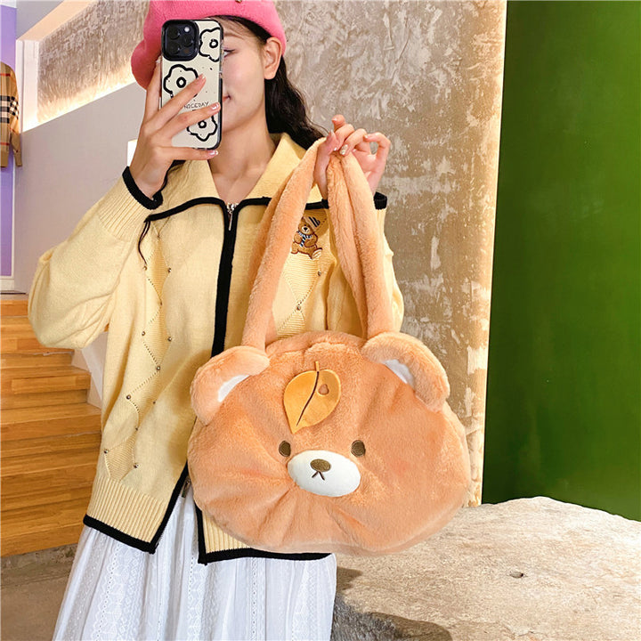 Plüschbär-Themen Schultertasche