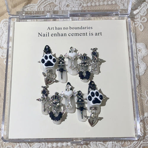 Gothic Charm Nagelkunst Set