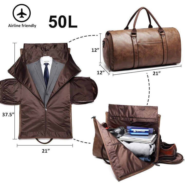 Elegante Reise- und Anzugtasche Karnz