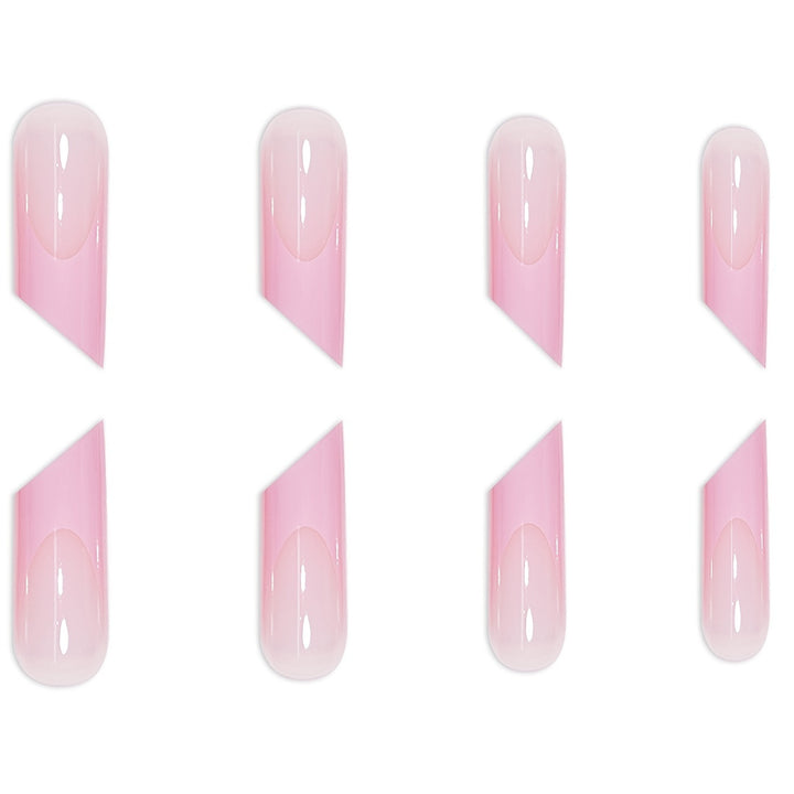Skulptierte Stiletto Press-On Nagelset Karnz